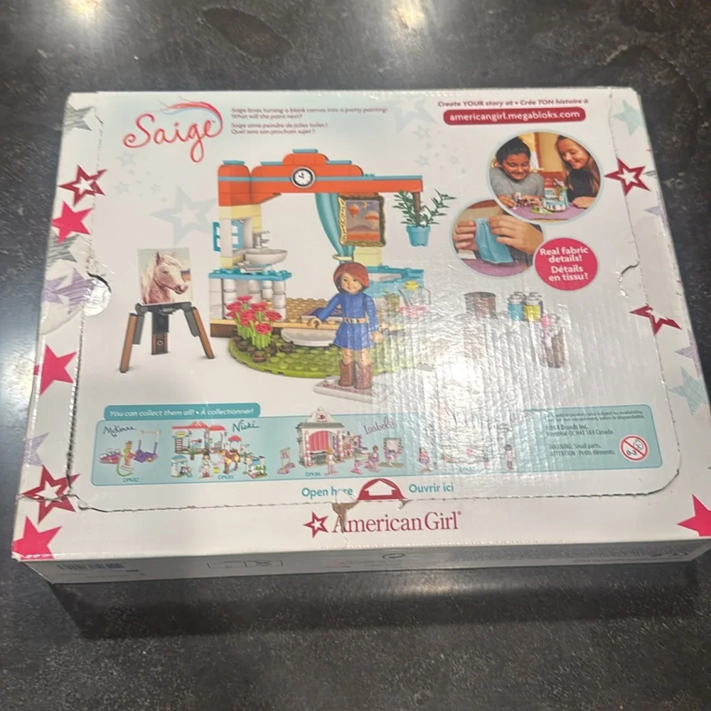 Mega Bloks American Girl Saige's Art Studio Story